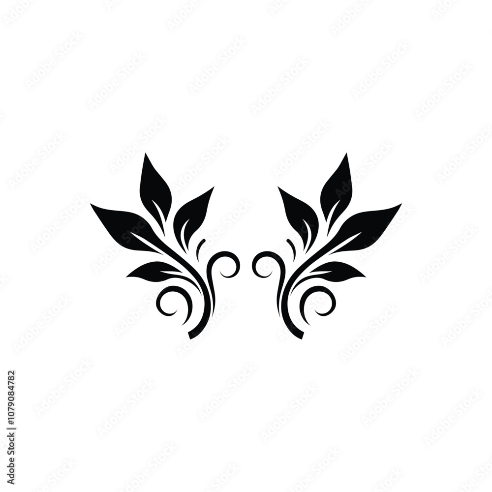 Leaf ornament Leaf ornament