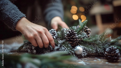 Crafting Christmas Decorations