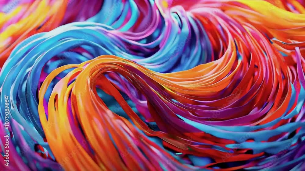 Abstract colorful wavy background. Abstract colorful wavy background.