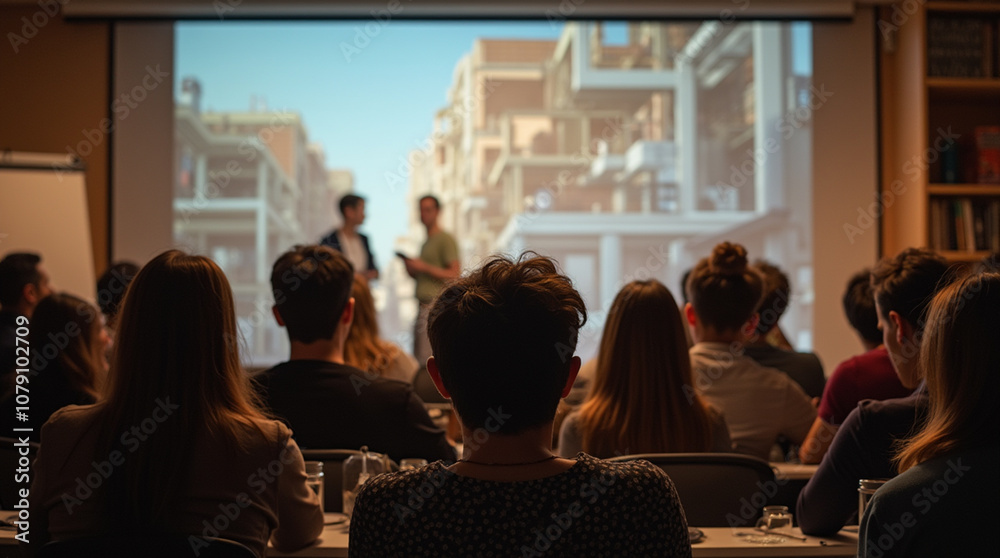 Engaging Presentation in Modern Space Engaging Presentation in Modern Space