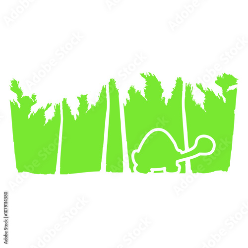 Cute Turtle Walking Palm Trees Silhouette Vacation 
Beach Vacation South Seas Tropical Warm Weather Caribbean Nature Lover Summer Holiday Life Isolated T-Shirt Poster Sticker Print Illustration Design