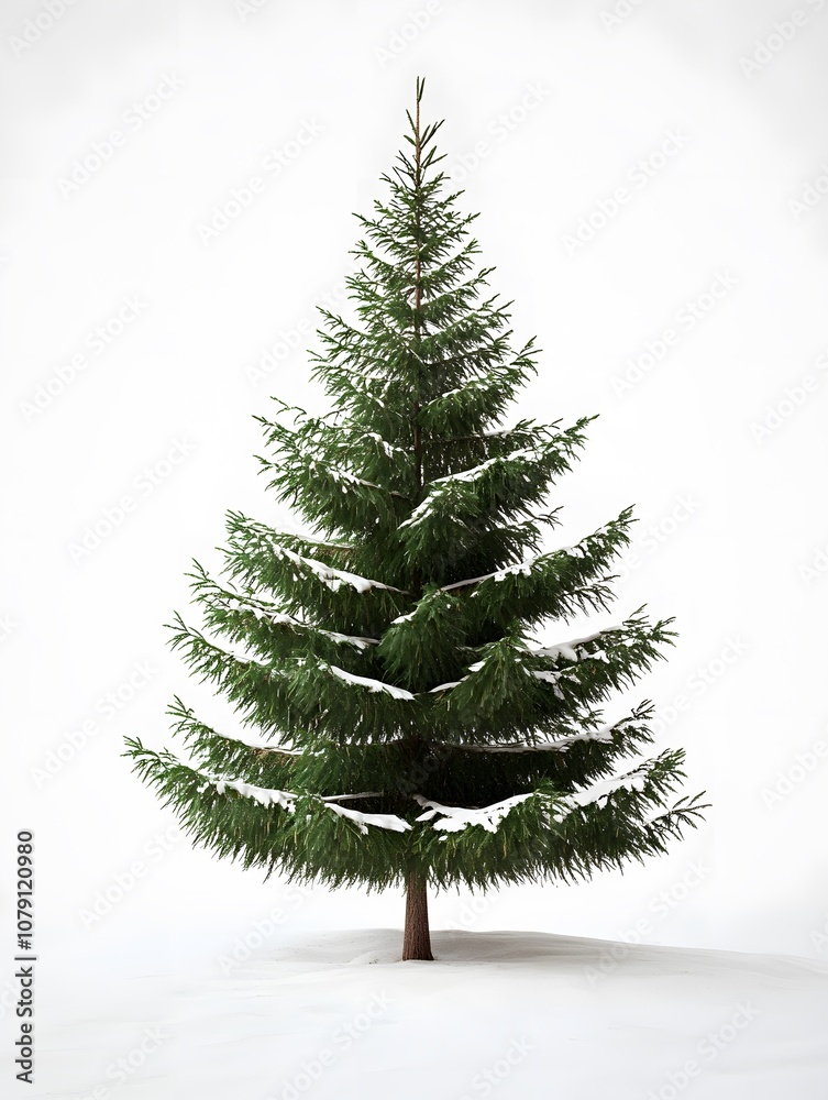 Fototapeta premium Festive Christmas tree