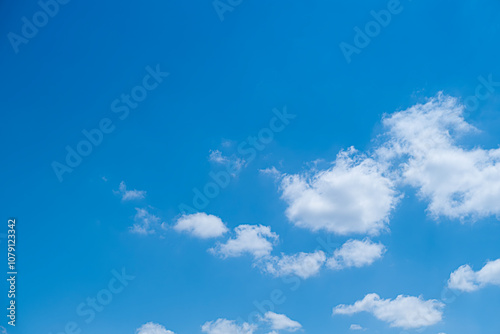 青空と白い雲