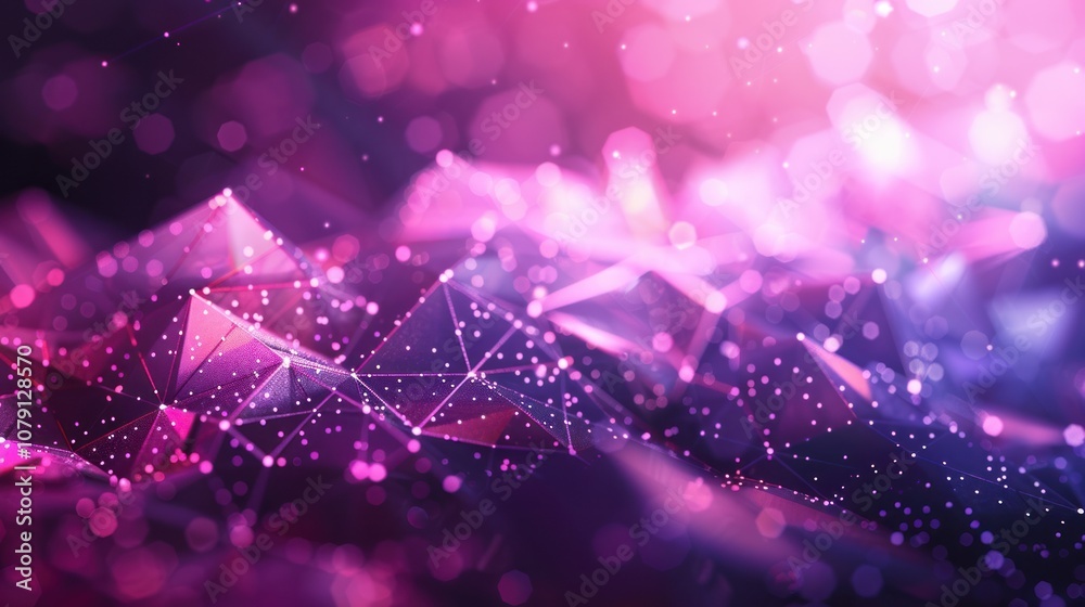 Abstract Digital Landscape