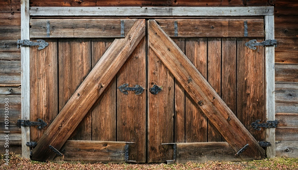 Naklejka premium old wooden shed