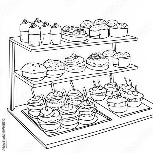 A charming bakery with cute...