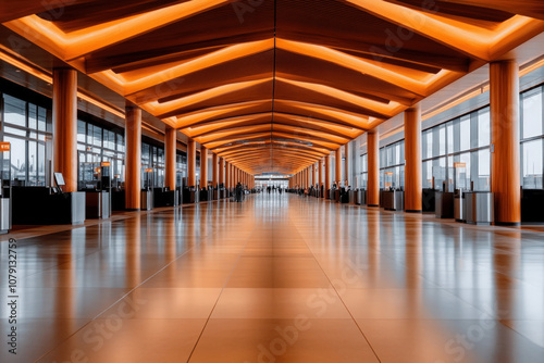 Airport Terminal Where Staf...