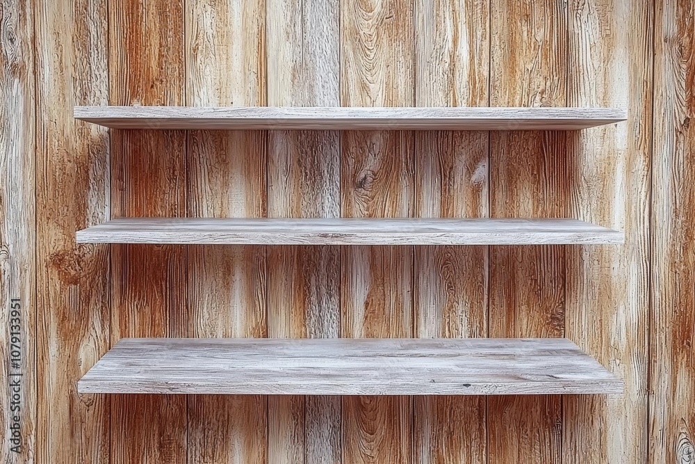 empty of Wooden shelf at wooden wall background texture. Book shelf on wall , isolated on white background, , copy space, copy space for text, empty of Wooden shelf at wooden wall background texture. Book shelf on wall , isolated on white background, , copy space, copy space for text,