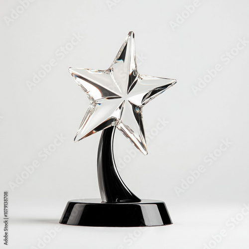 Glass Award Isolated
