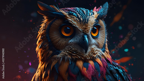 Owl in the night