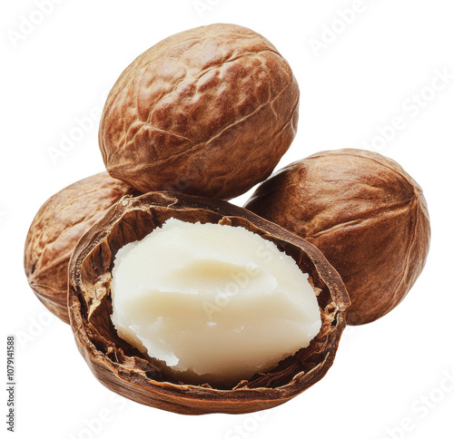 PNG Natural shea nuts and butter on display