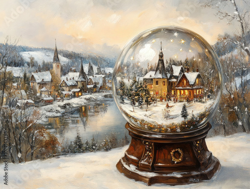 Painting Of A Transparent C...