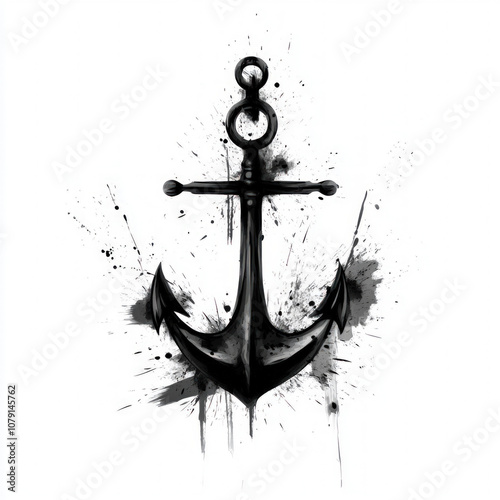 Ship Anchor Isolated
