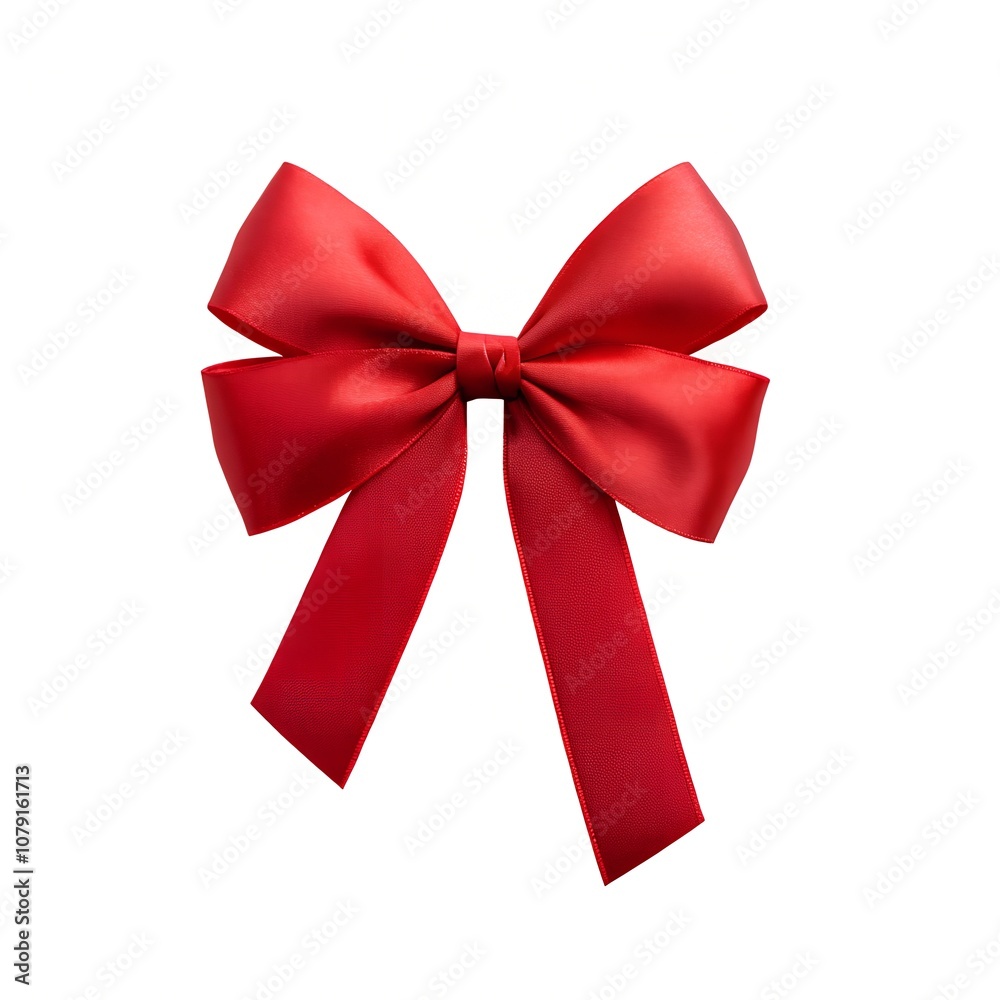 Red ribbon bow isolated on white background including clipping path
Red ribbon bow isolated on white background including clipping path
