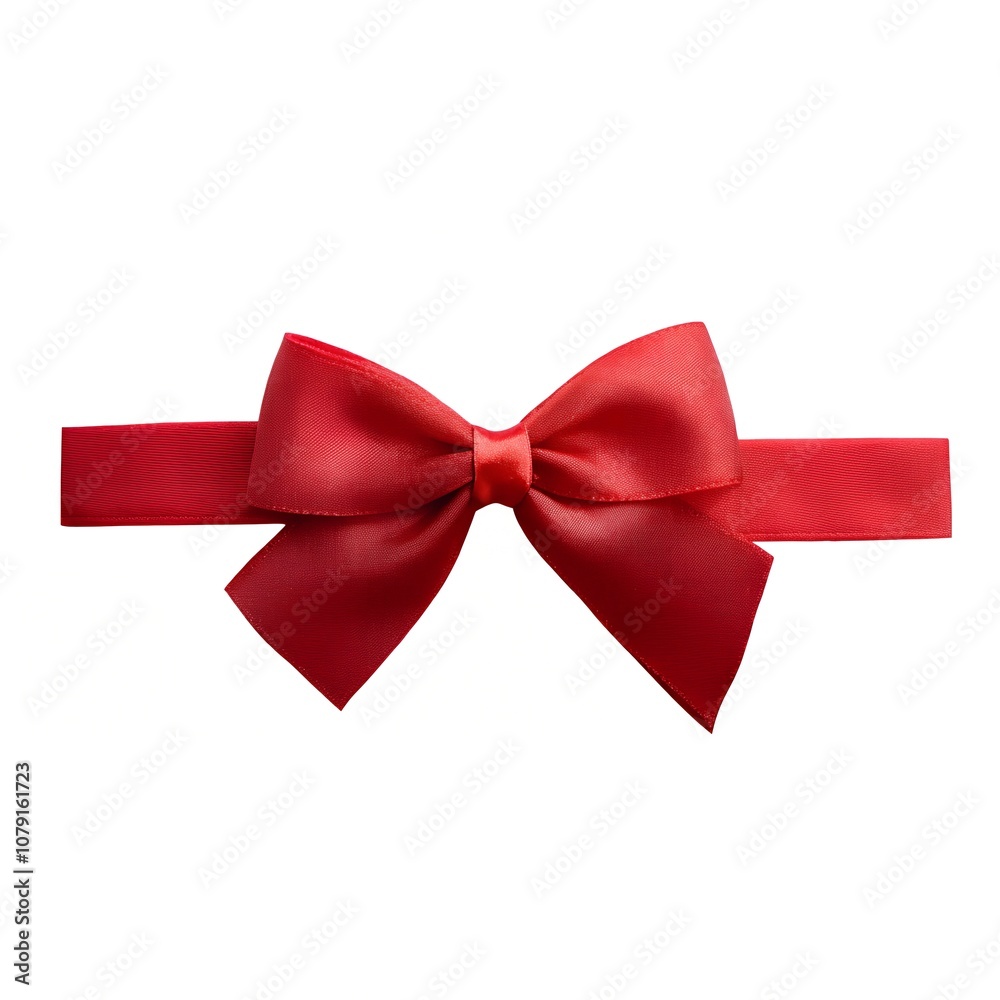 Red ribbon bow isolated on white background including clipping path
Red ribbon bow isolated on white background including clipping path