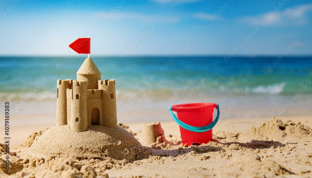 Tiny Kingdom by the Sea: A Sandcastle’s Simple Charm Tiny Kingdom by the Sea: A Sandcastle’s Simple Charm
