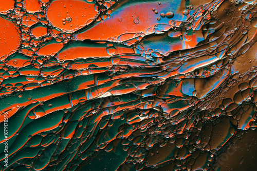 abstract liquid texture wit...
