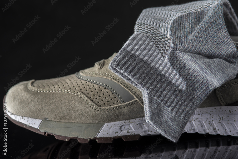 Beautiful fashionable men's shoes made of genuine leather. Beautiful fashionable men's shoes made of genuine leather.
