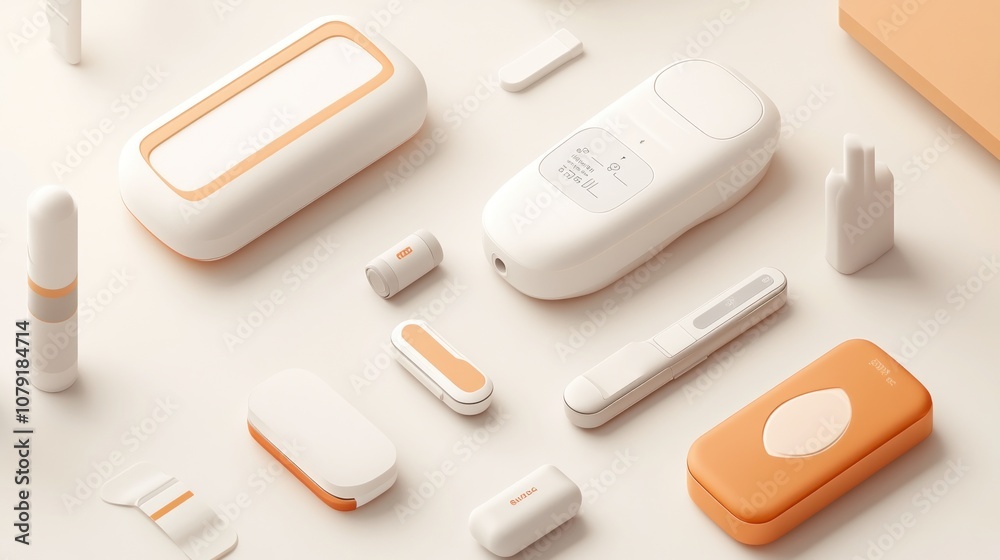 White and Orange Medical Devices White and Orange Medical Devices