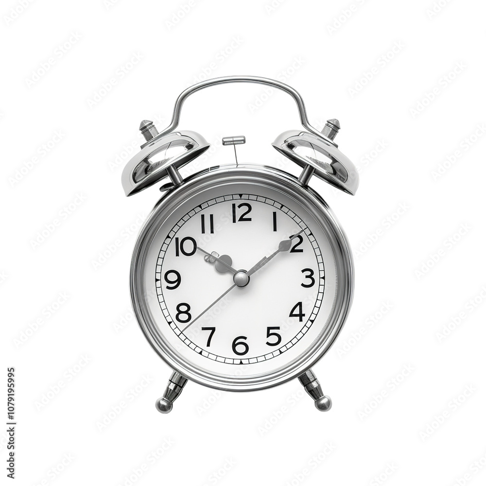 Alarm clock isolated on white background Alarm clock isolated on white background