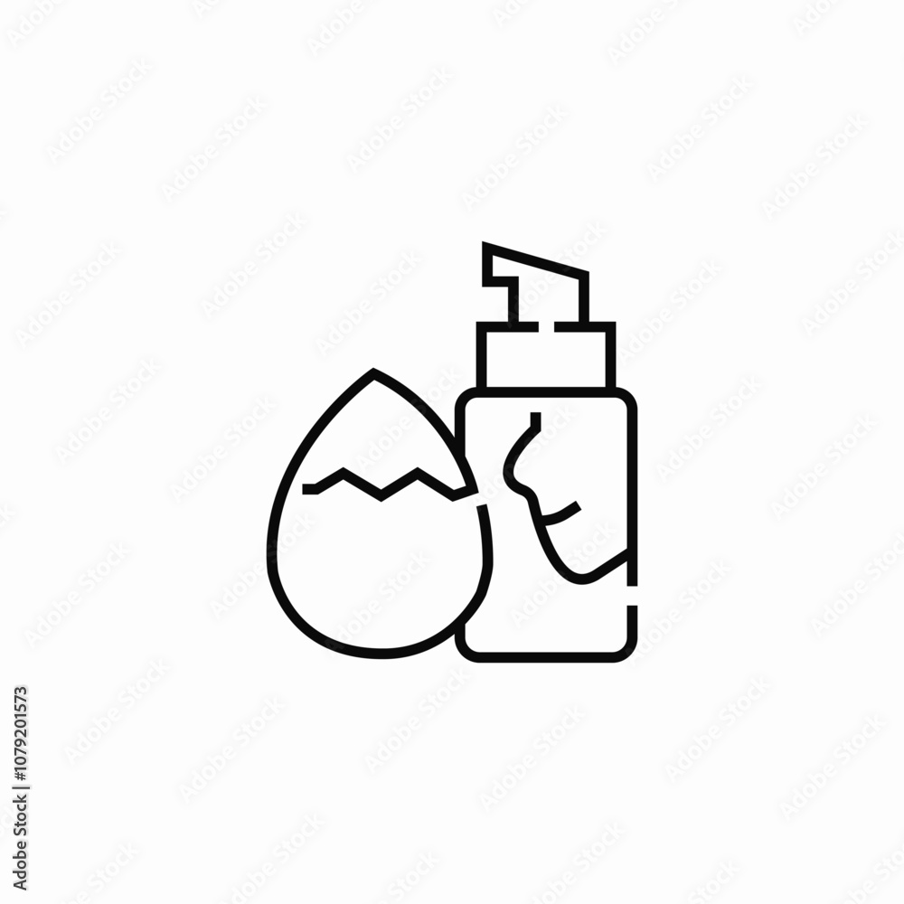 lotion sponge skin care icon sign vector lotion sponge skin care icon sign vector