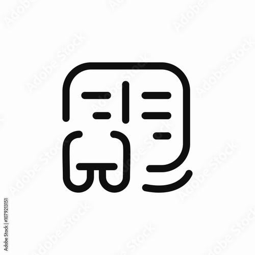 read book eyeglasses icon sign vector