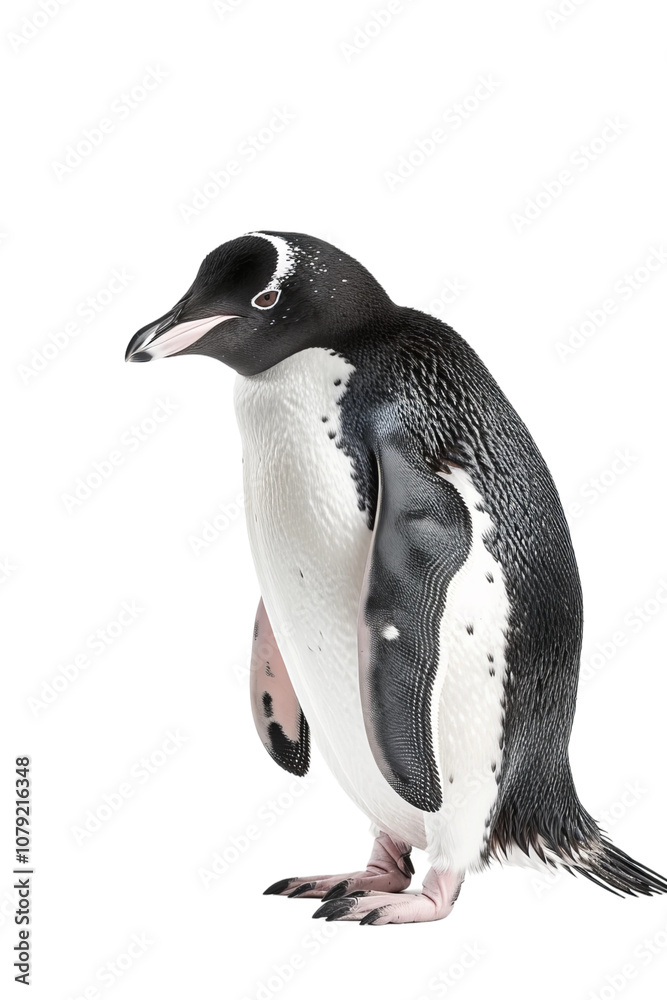 Obraz premium babby penguin isolated