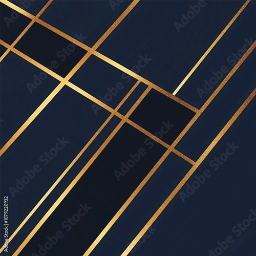 blue and gold background