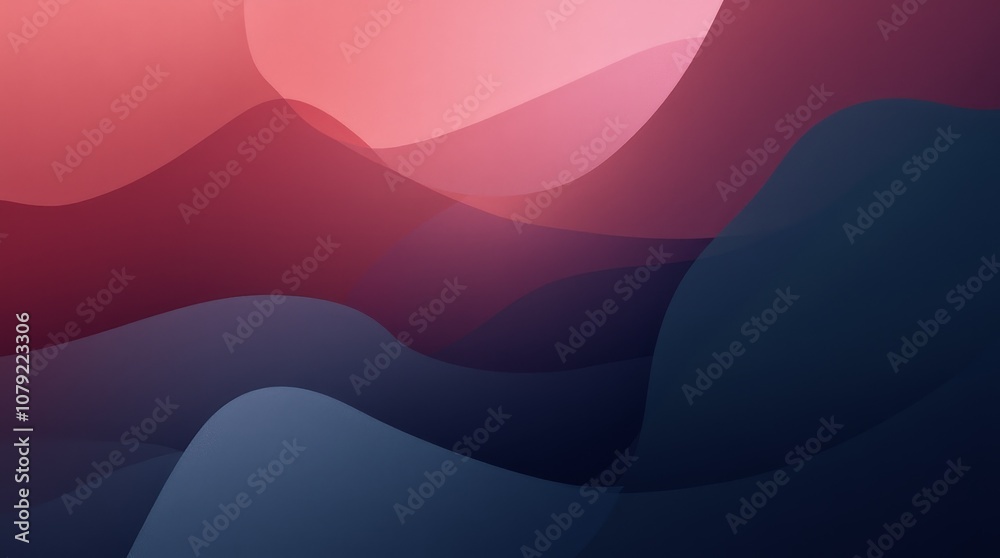 Fototapeta premium Abstract Minimalist Wallpaper with Dark Background and Nice Color Tones