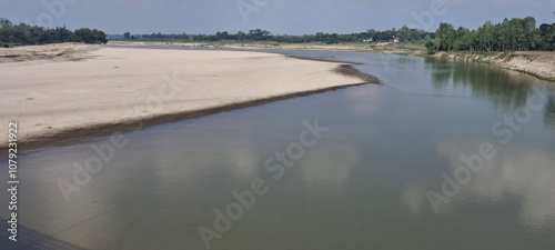 The rivers of Bangladesh have dried up due to obstruction in various parts of India.