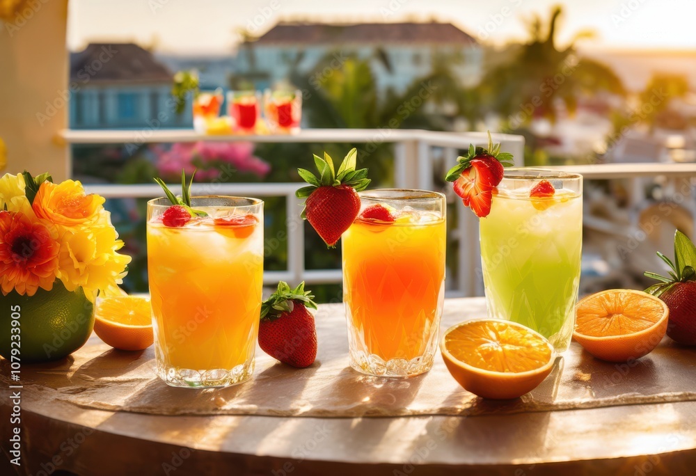 vibrant summer cocktails fresh fruit garnish delightful colors refreshing flavors perfect hot days, apero, artisan, autumn, beverage, citrus vibrant summer cocktails fresh fruit garnish delightful colors refreshing flavors perfect hot days, apero, artisan, autumn, beverage, citrus