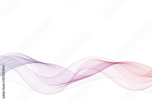 Abstract color wave. Vector graphics. Eps 10