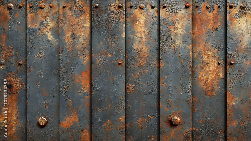 Rusty Metal Texture Background Illustration Rusty Metal Texture Background Illustration
