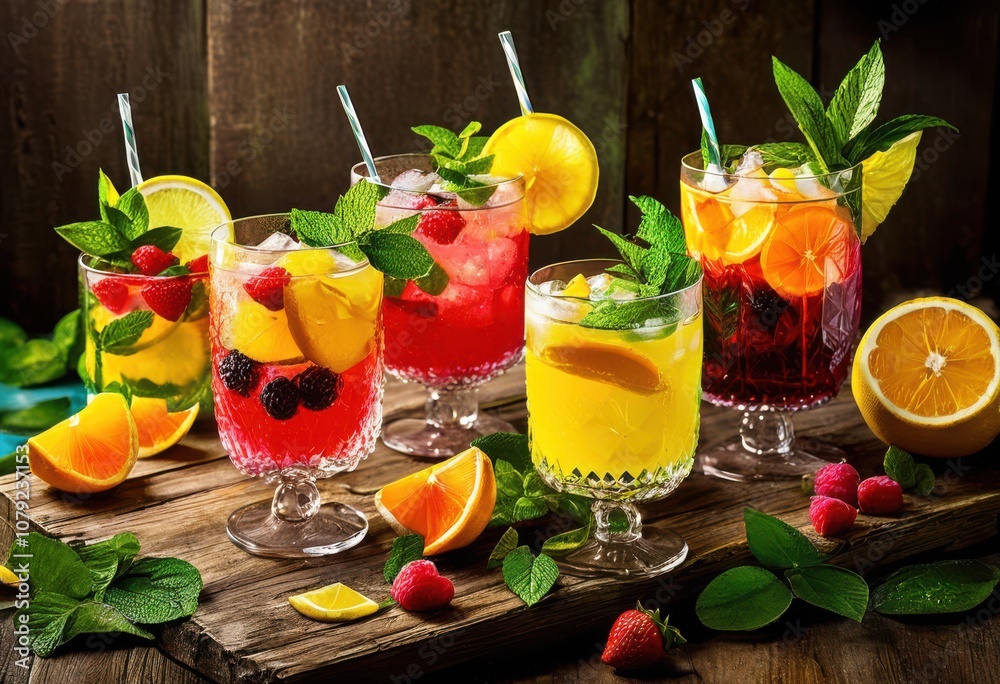 vibrant summer iced drinks cooling ice cubes refreshing condensation details colorful glasses bright sunlight, beverage, tropical, fruit, cocktail, chilled vibrant summer iced drinks cooling ice cubes refreshing condensation details colorful glasses bright sunlight, beverage, tropical, fruit, cocktail, chilled