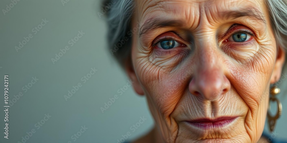 Portrait of a middle aged woman showcasing natural beauty with bare face, wrinkles and freckles, no makeup, middle aged Portrait of a middle aged woman showcasing natural beauty with bare face, wrinkles and freckles, no makeup, middle aged