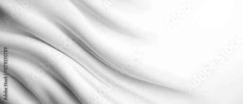 a close up of a white fabric with a white background