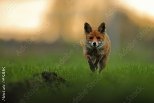 Lis rudy, fox, lis (Vulpes vulpes)