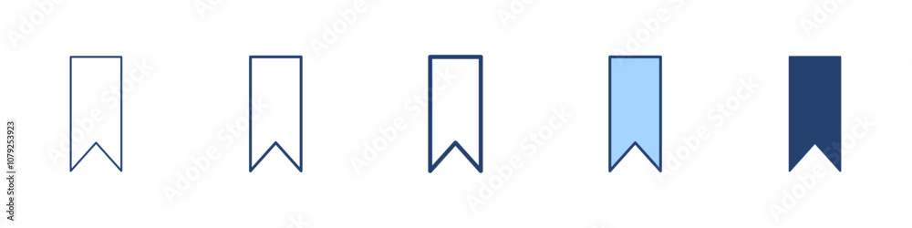 Bookmark icon Symbol set collection Bookmark icon Symbol set collection