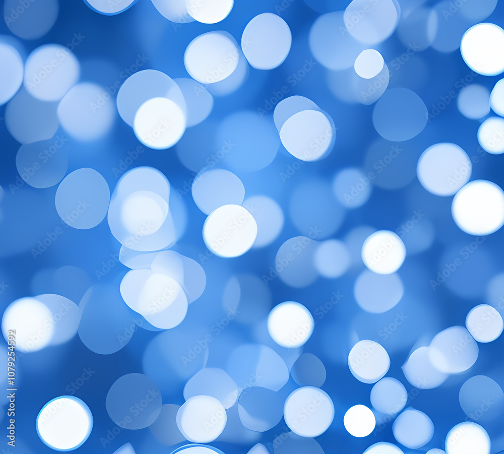 Green bokeh background with blue bokeh effect defocused lights on dark background.generative ai Green bokeh background with blue bokeh effect defocused lights on dark background.generative ai