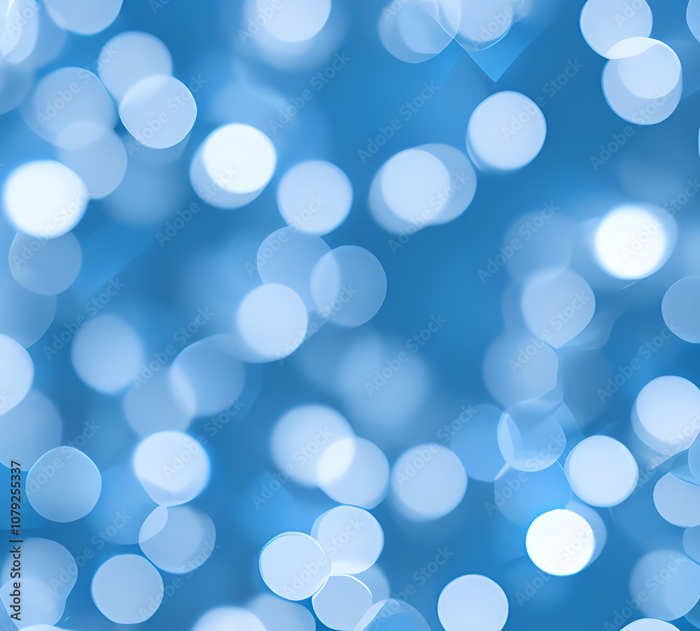 Green bokeh background with blue bokeh effect defocused lights on dark background.generative ai Green bokeh background with blue bokeh effect defocused lights on dark background.generative ai