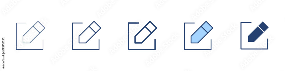Edit icon Symbol set collection Edit icon Symbol set collection