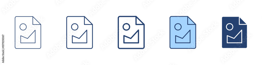 Image file icon Symbol set collection Image file icon Symbol set collection