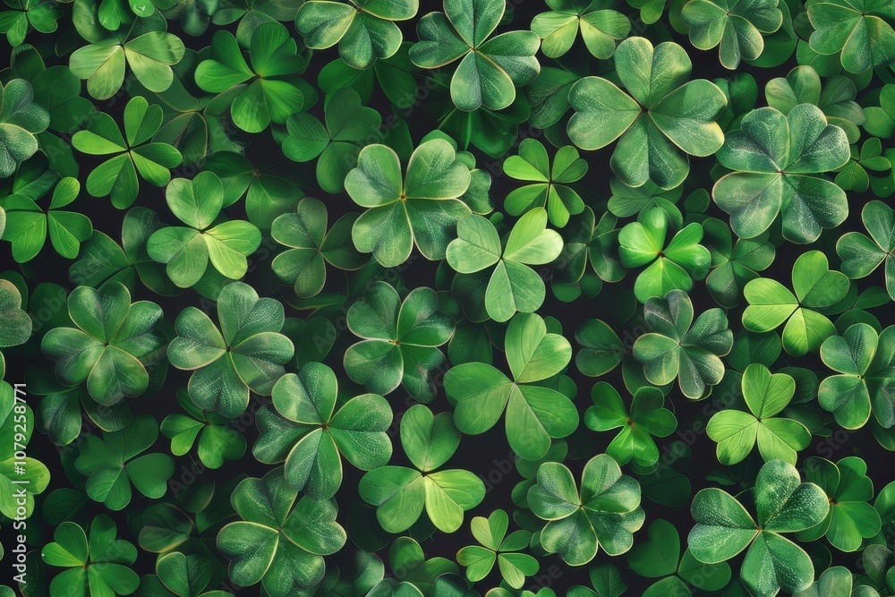 Shamrock pattern, Saint Patrick's Day