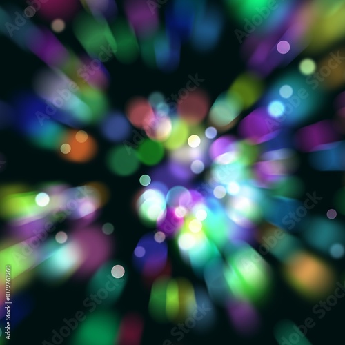 Colored abstract blurred light glitter background layout design can be use for background concept or festival background.Bokeh with multi colors, Festive lights bokeh background, Defocused bokeh light