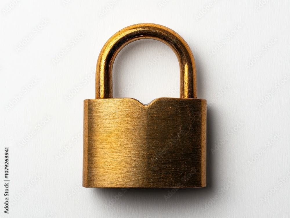 Golden Heart Lock Symbolizing Love and Commitment Golden Heart Lock Symbolizing Love and Commitment