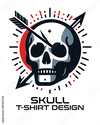 Skull Vector T Shirt Design