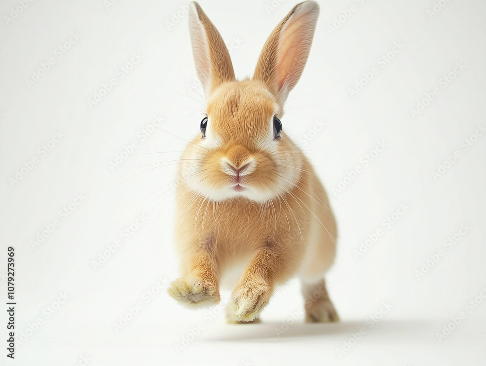 Obraz premium bunny isolated against white background