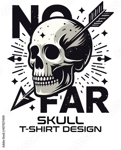 Skull Vector T Shirt Design