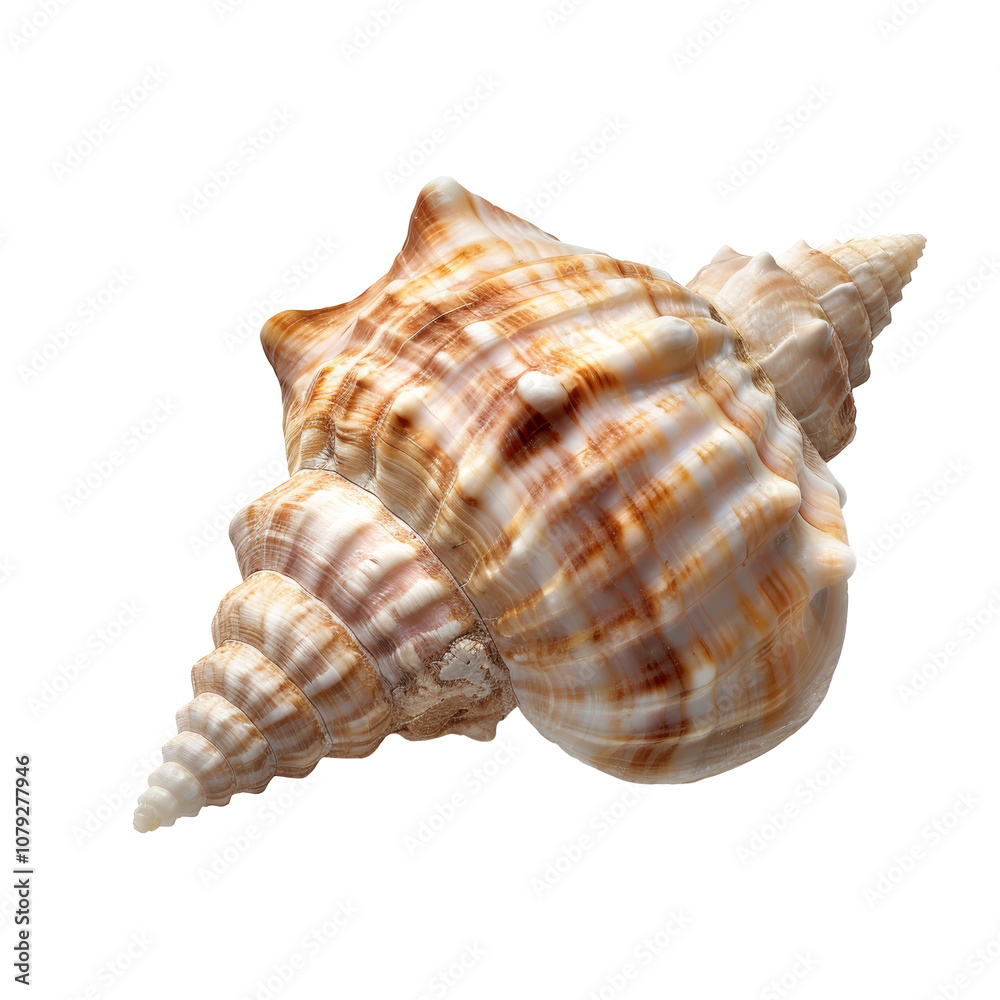 Seashell, transparent or white isolate background Seashell, transparent or white isolate background