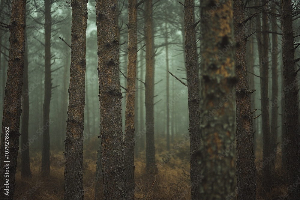Obraz premium forest in the morning